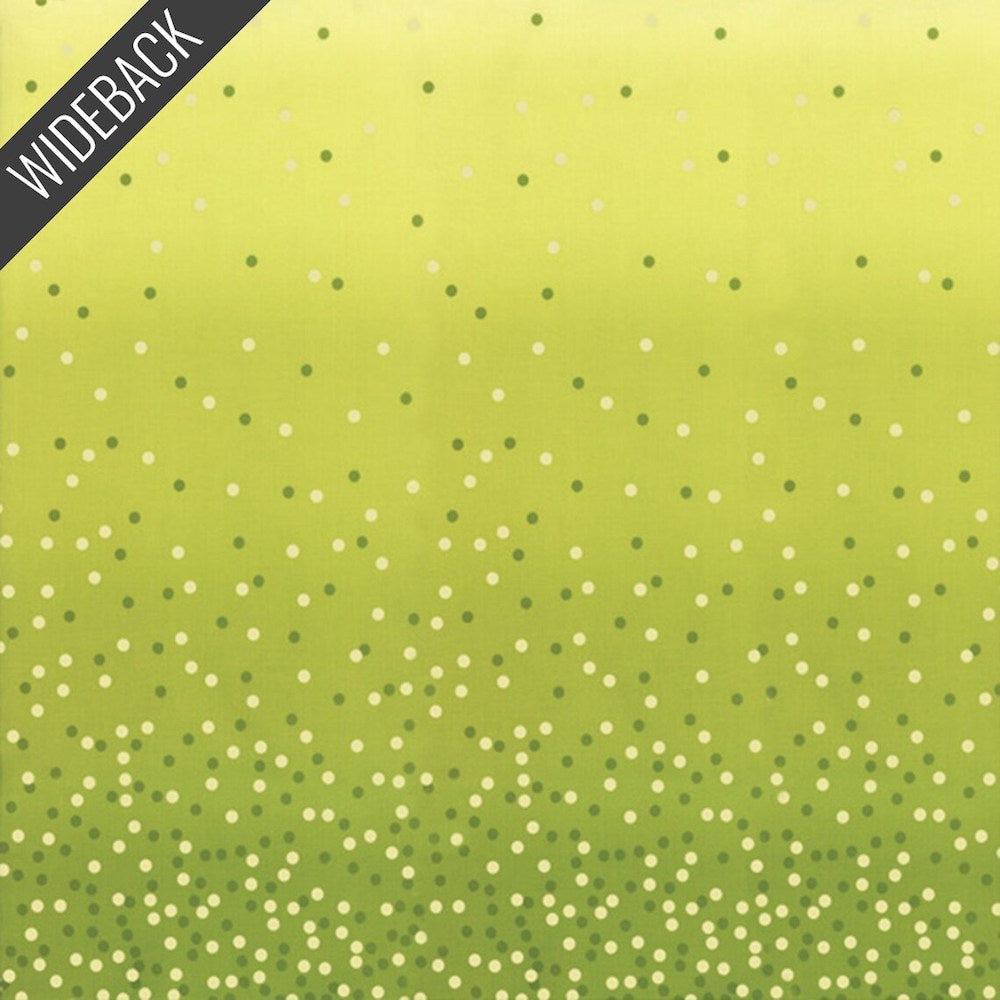 108" Wideback Ombre Confetti - Lime Green
