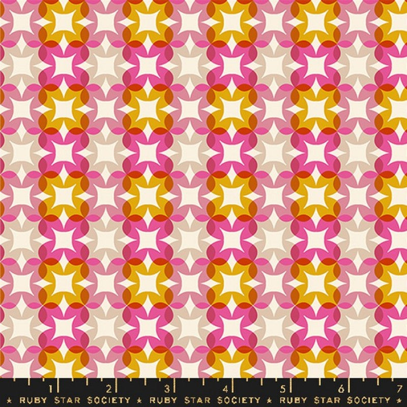 Woodland Park Flower Plaid in Raspberry