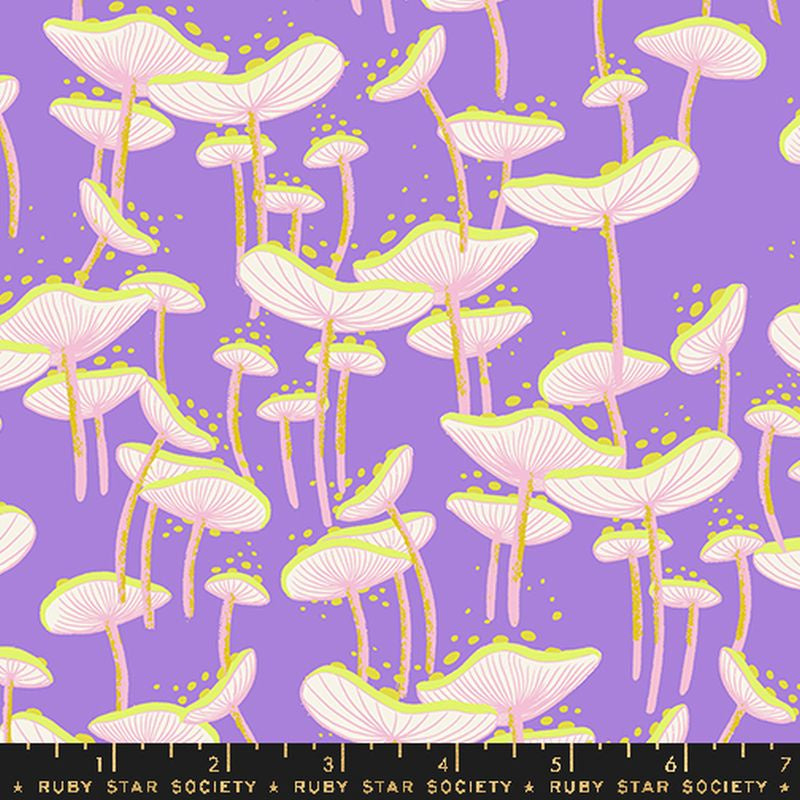 Glow Garden Fungi in Amethyst