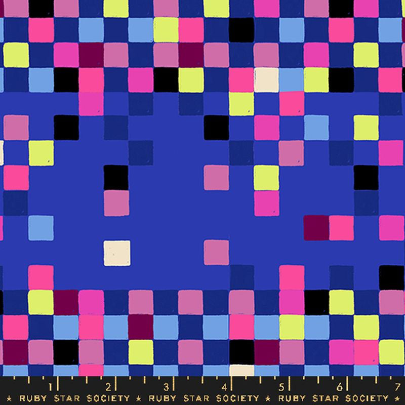 Glow Garden Pixels in Blacklight