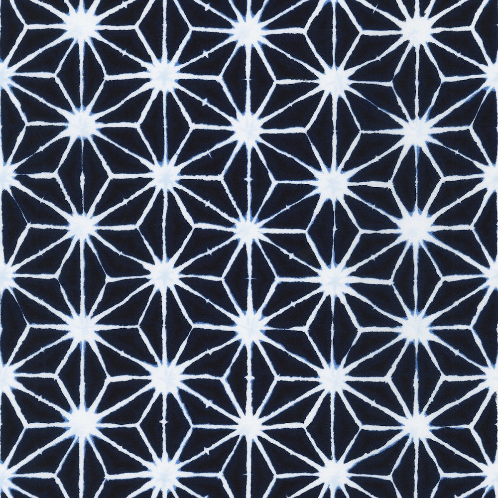 Shibori Blues Main in Navy
