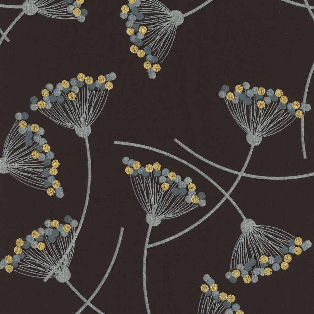 Shimmer Blossom in Ebony