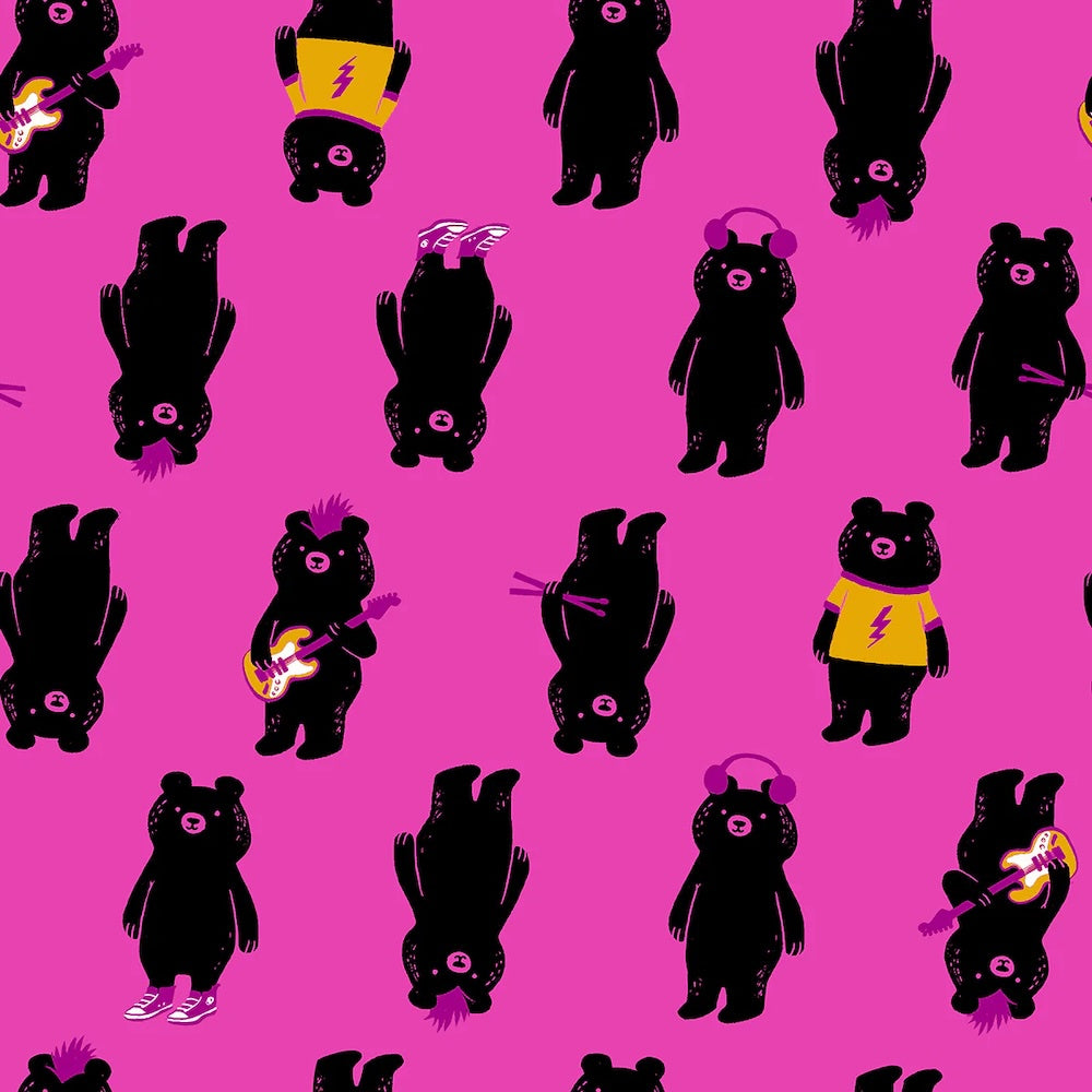 Teddy and the Bears The Band in Light Berry