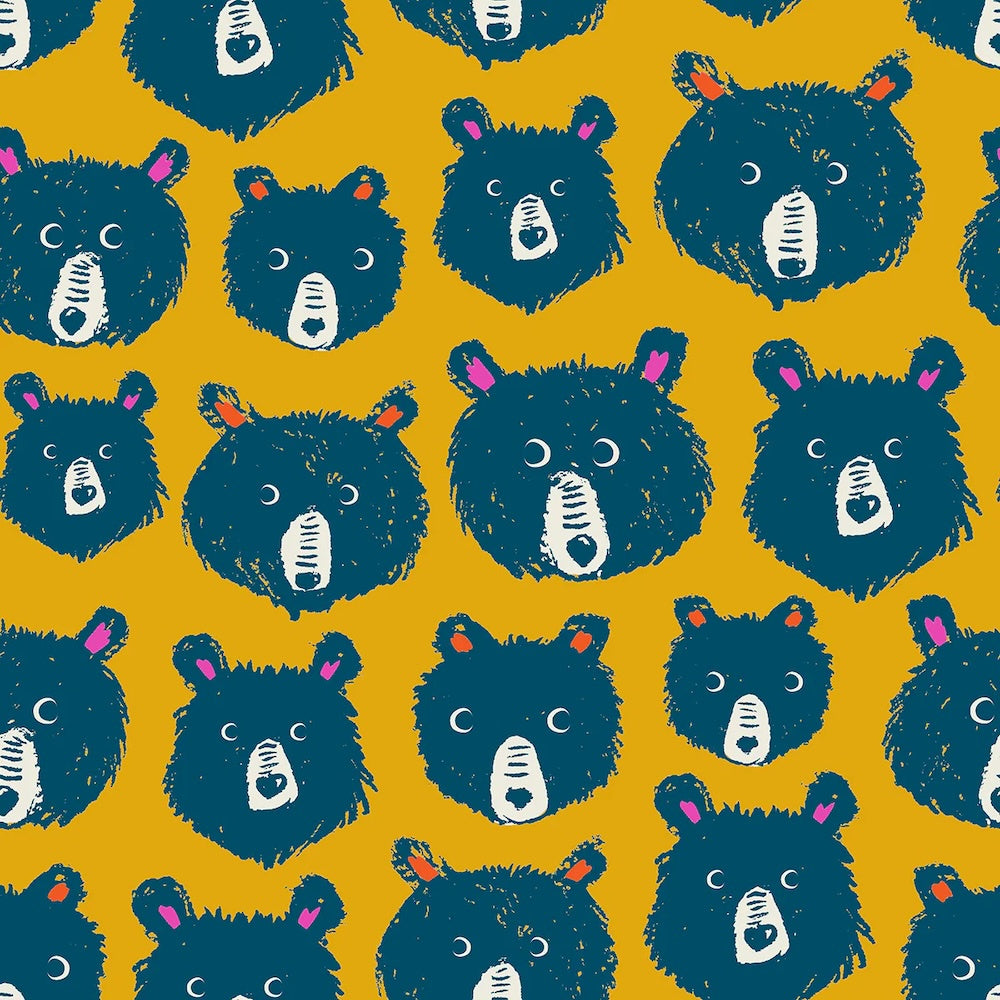 Teddy and The Bears In Goldenrod
