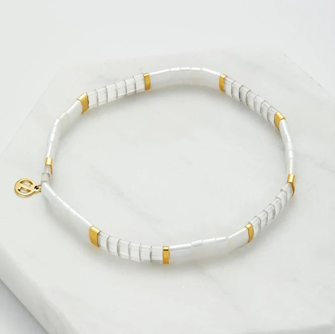 Tile Bracelet - Grey