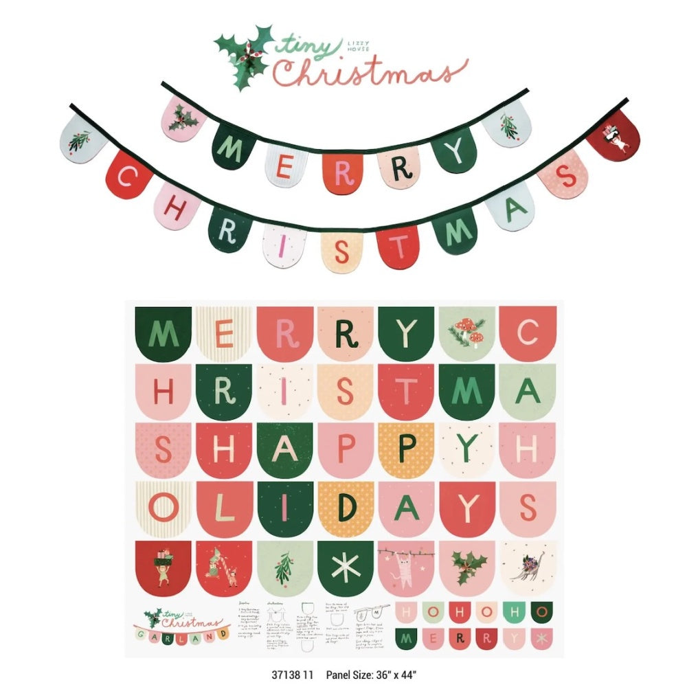 Tiny Christmas Garland Project Panel