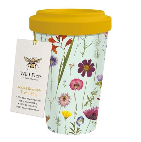 Wild Press Mint Bloom Travel Mug