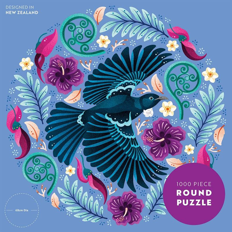Tuneful Tui Round 1000 pc Puzzle
