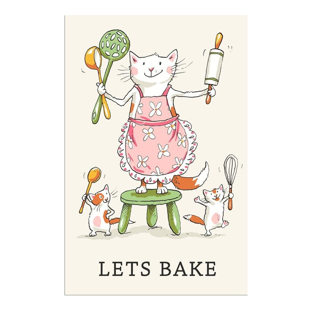 Let's Bake Tea Towel
