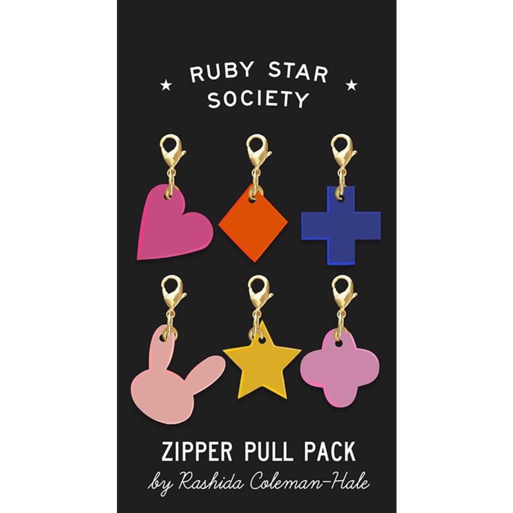RSS Zipper Pulls Woodland by Rashida Coleman Hale