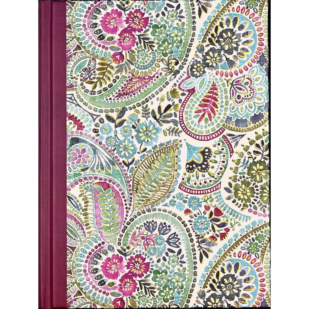 Watercolour Paisley Journal