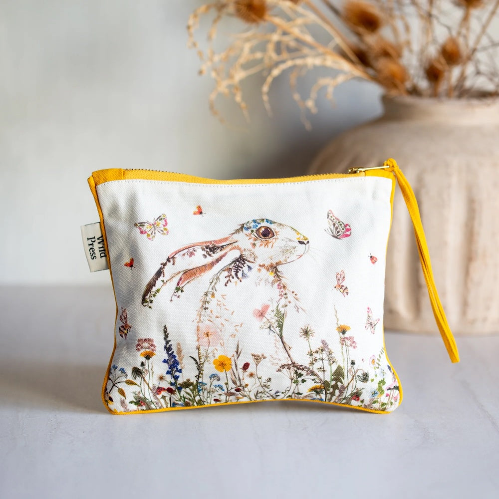 Museum and Galleries - Wildflower Hare Pouch Bag