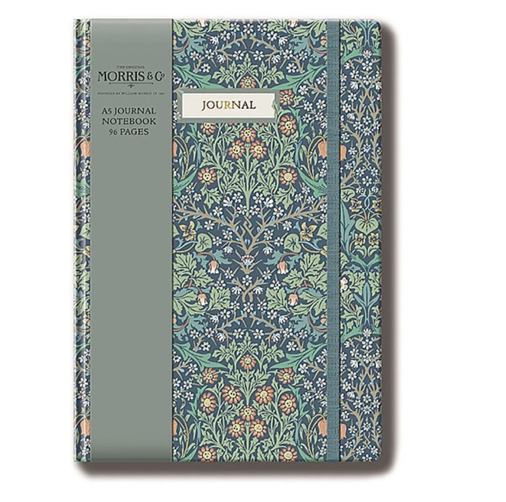 William Morris Linen Look A5 Journal