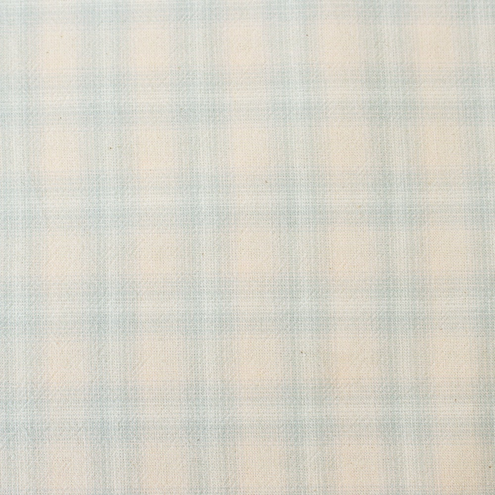 Japanese Yarn Dyed Square Plaid in Blue