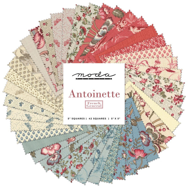 Antoinette by French General Charm Pack
