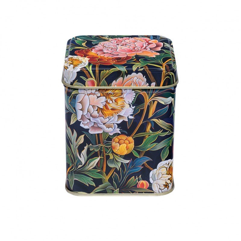 Peony Arts and Crafts 100gm Tea Caddy Tin