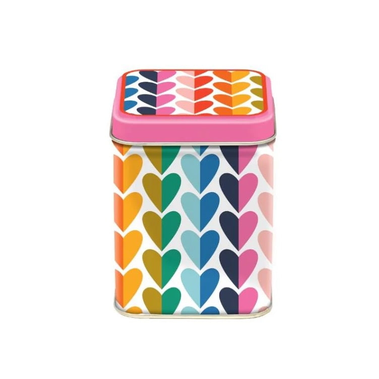 Kate Rhees Heart 100 gm Tea Caddy Tin