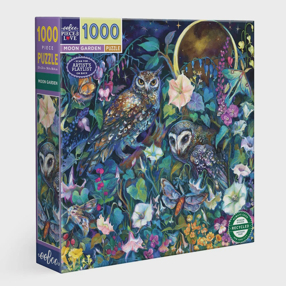 Eeboo Moon Garden 1000pc Puzzle