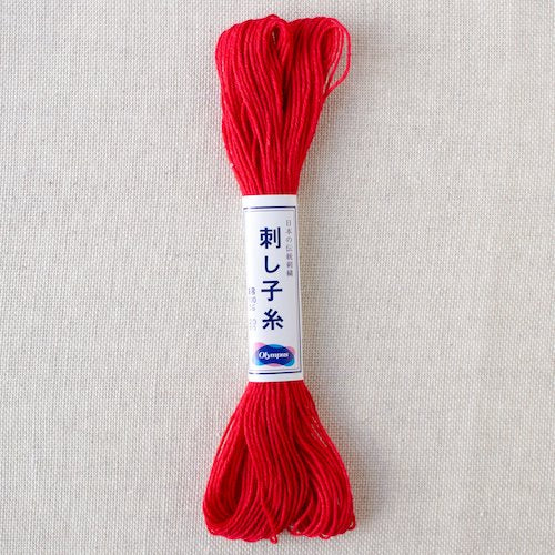 Olympus Sashiko Cotton Thread 15 Red