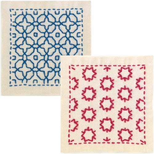 Sashiko Coaster Set Olympus SK297