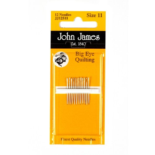 John James Big Eye Size 10 Quilting Needles