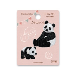 Coucou Panda Iron on Patches