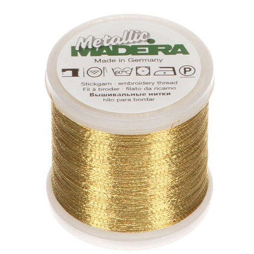 Madeira Metallic No.40 Gold 6