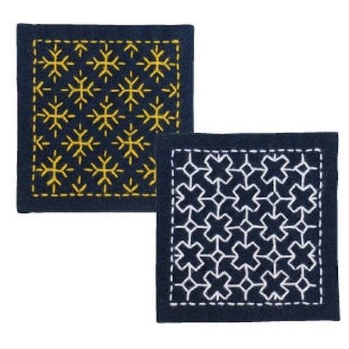 Sashiko Coaster Set Olympus SK-300