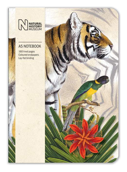 Museum and Galleries Tiger Luxury A5 Notebook/Journal