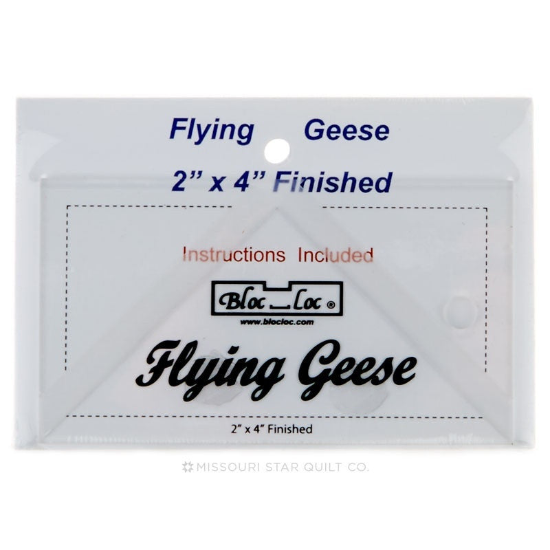 Bloc Loc Flying Geese 2" x 4" Ruler