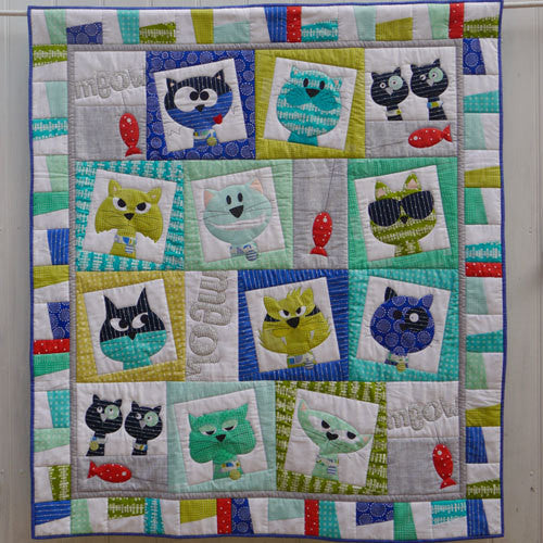 Cat Face Quilt