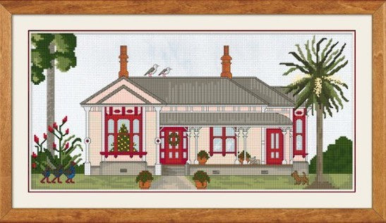 Christmas at the Villa Cross Stitch Kit