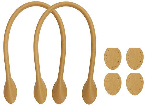 Inazuma Vegan Leather Bag Handles 48cm Beige & Thread Inazuma Vegan Leather Bag Handles 48cm Beige & Thread