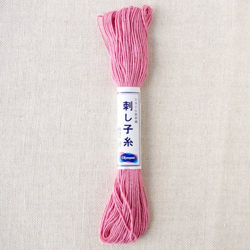 Olympus Sashiko Cotton Thread 13 Rose Pink