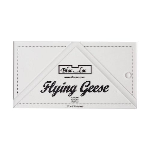 Bloc Loc Flying Geese 3" x 6" Ruler
