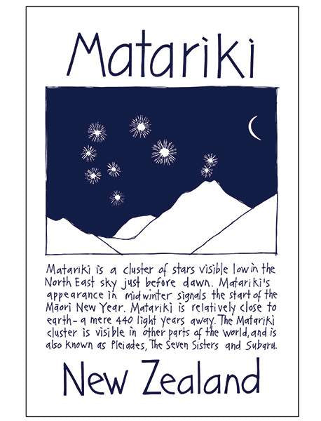 Matariki Teatowel