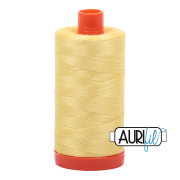 Aurifil Cotton Mako 2115 Lemon 50wt