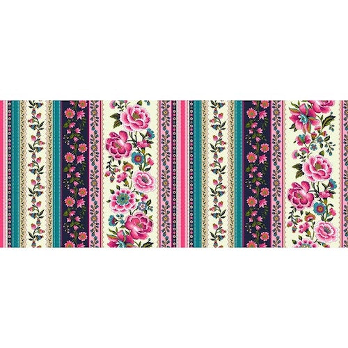 Provencial Stripe in Pink - 1.15 metres