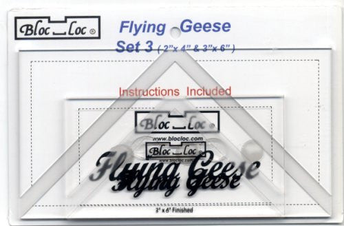 Bloc Loc Flying Geese Set 3