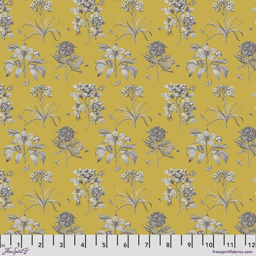 Celebration of Sanderson Rose & Etchings Yellow