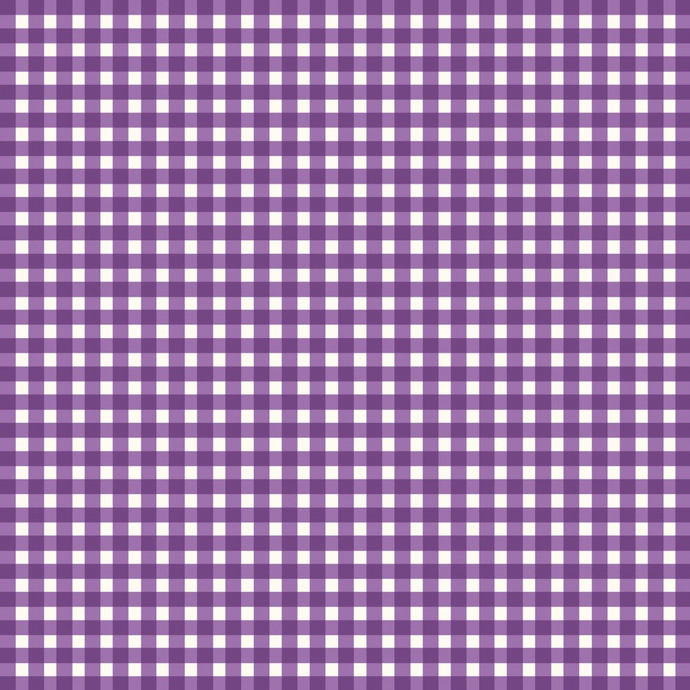 Beautiful Basics Classic Check in Violet