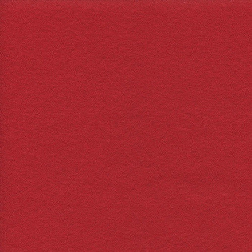 Bright Red Felt