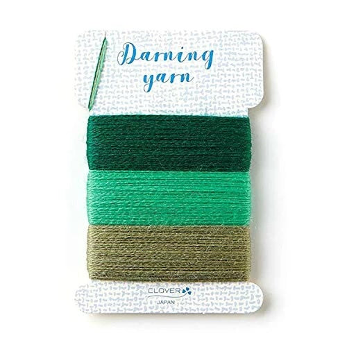 Clover Darning Yarns - Emerald