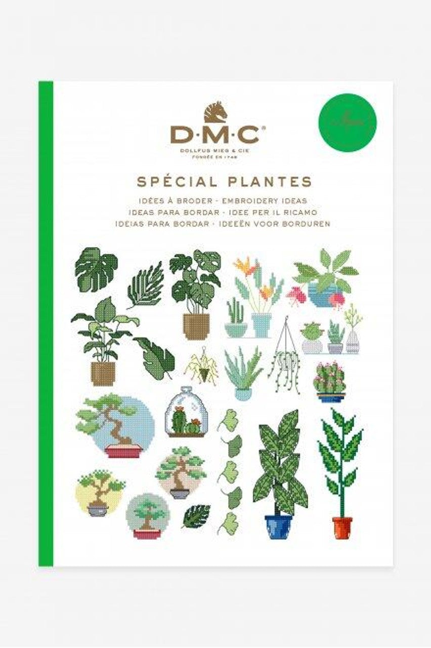 DMC Cross Stitch Mini Book - Plants