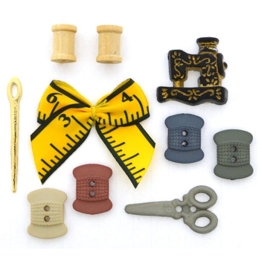 Dress It Up A Stitch in Time Buttons