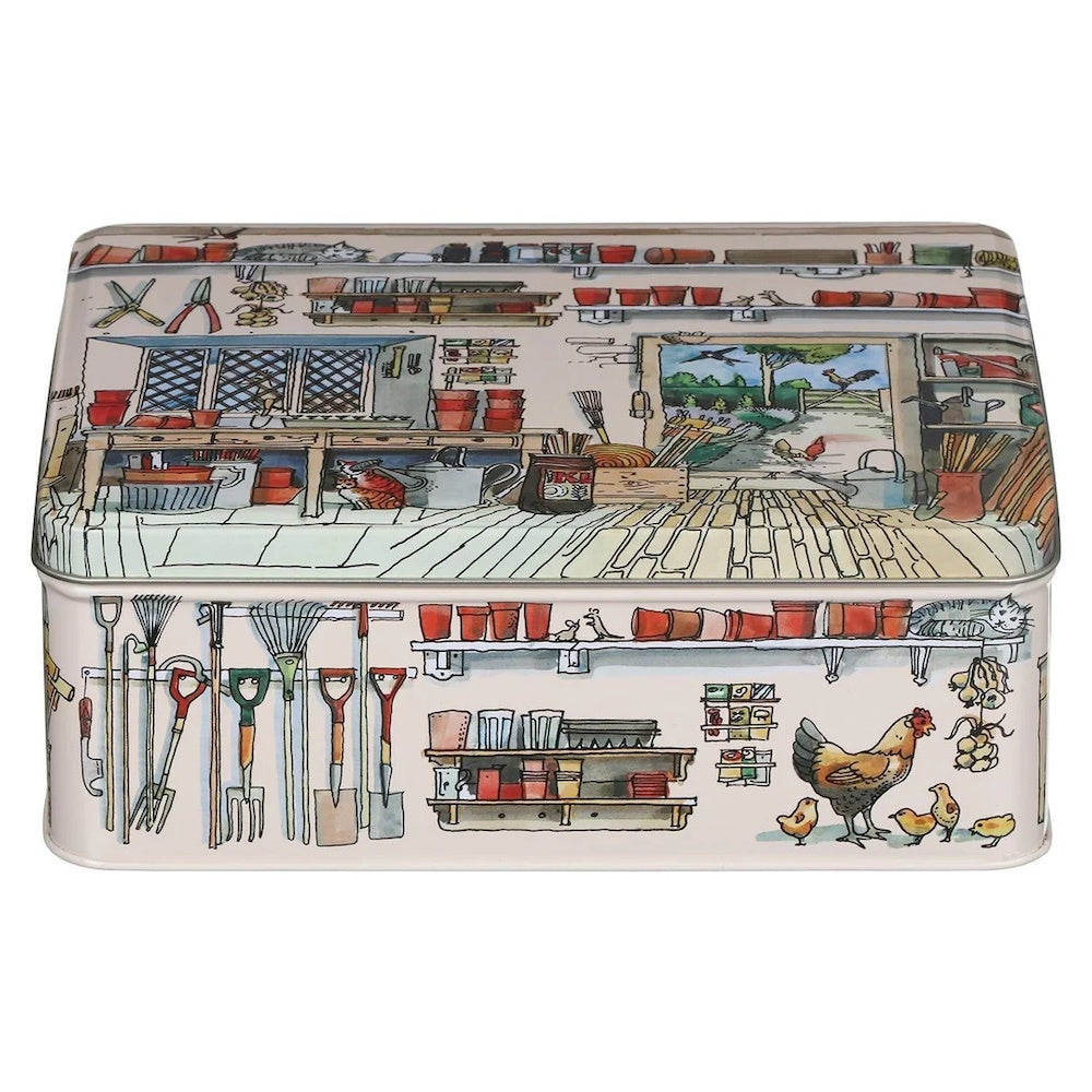Emma Bridgewater Potting Shed Rectangular Tin