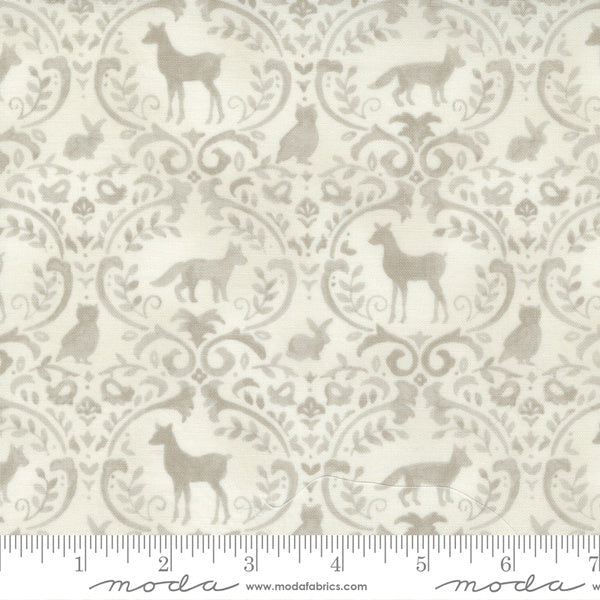 Effie's Woods Woodland Damask in Cloud