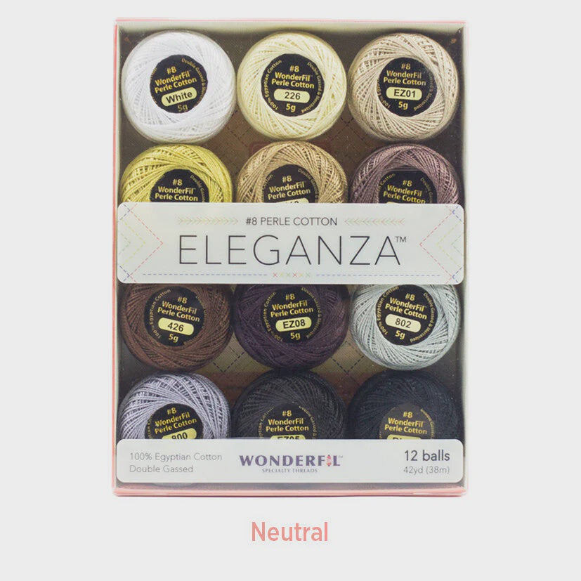 Wonderfil Eleganza Boxed Collection - Neutral