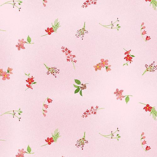 Flower Shop Ditsy Floral in Pink – Stitchbird