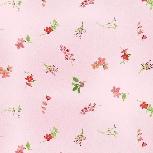 Flower Shop Ditsy Floral in Pink